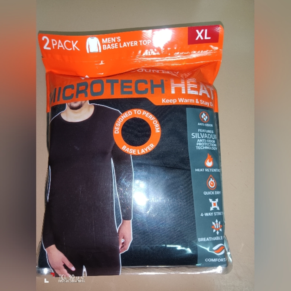 NWT** Microtech Heat Mens top